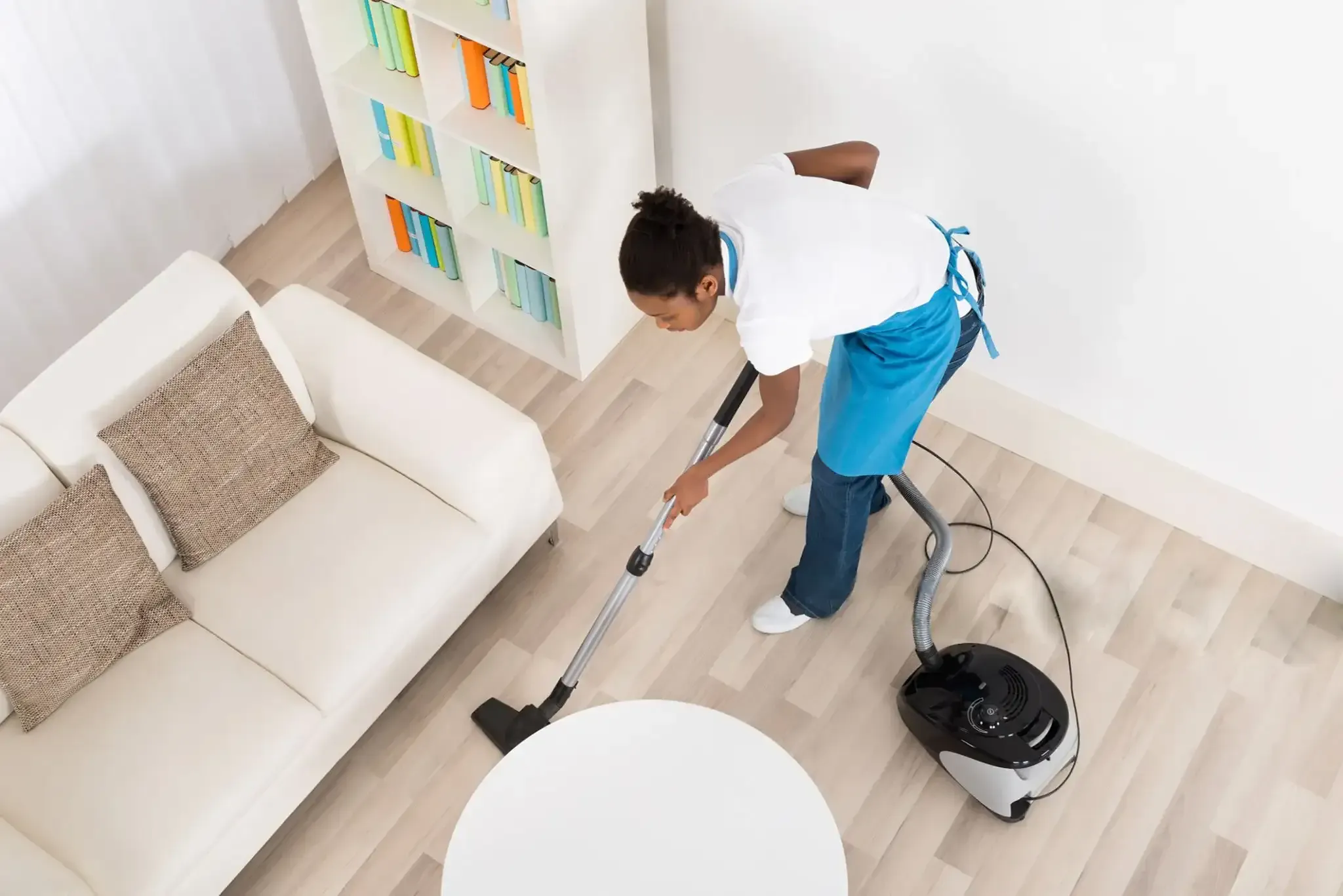 Professional-cleaner-vacuuming